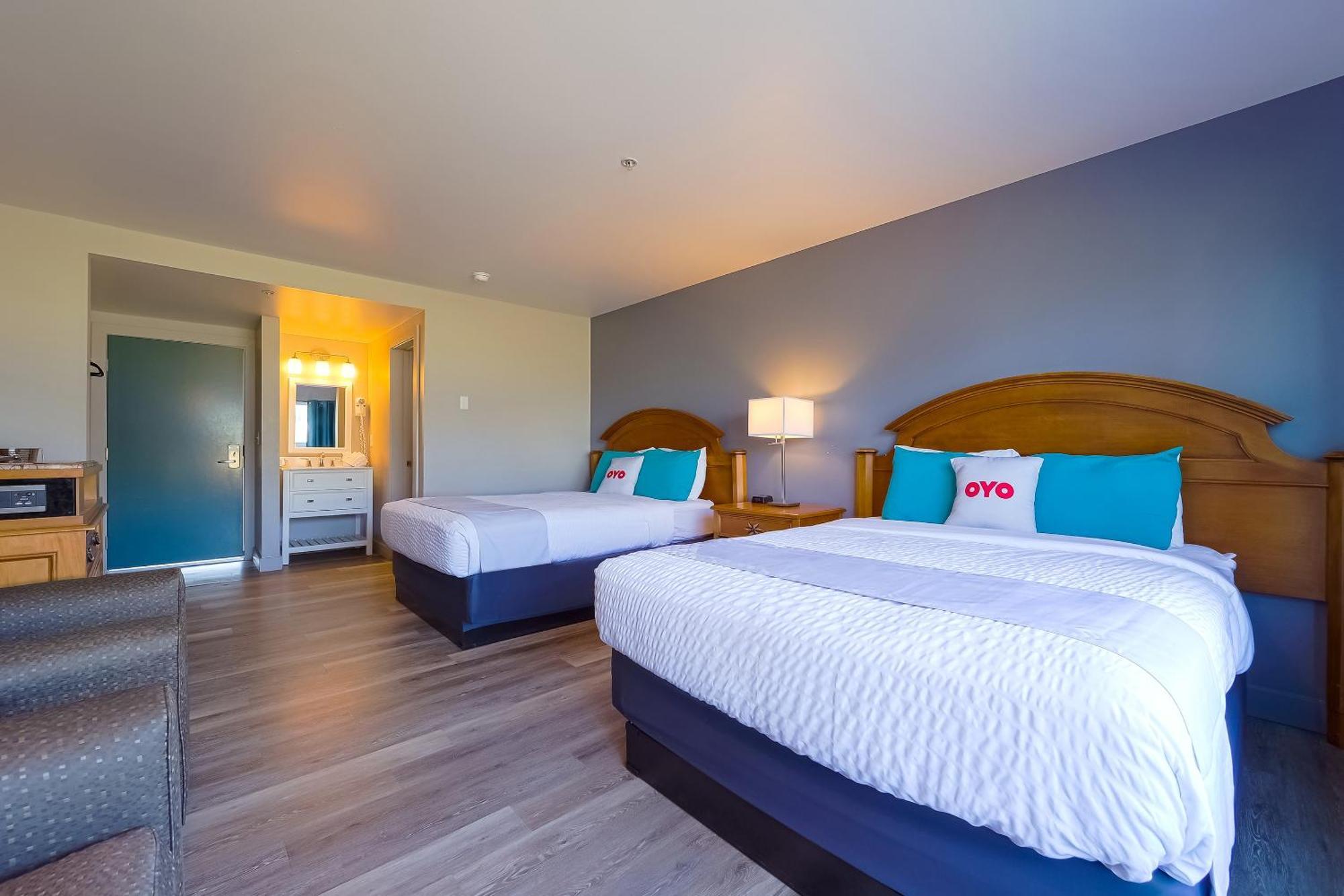 Oyo Waves Hotel Newport Or - Nye Beach Exterior foto