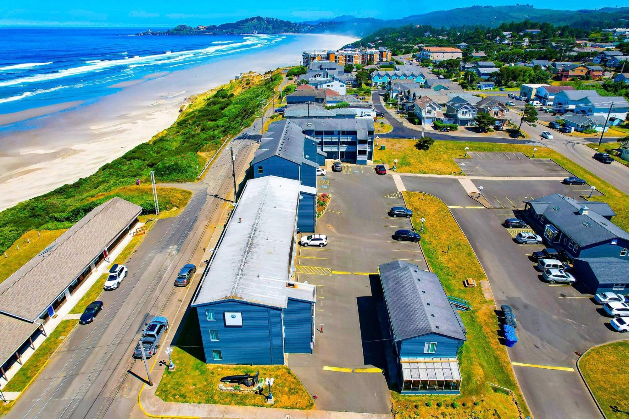 Oyo Waves Hotel Newport Or - Nye Beach Exterior foto